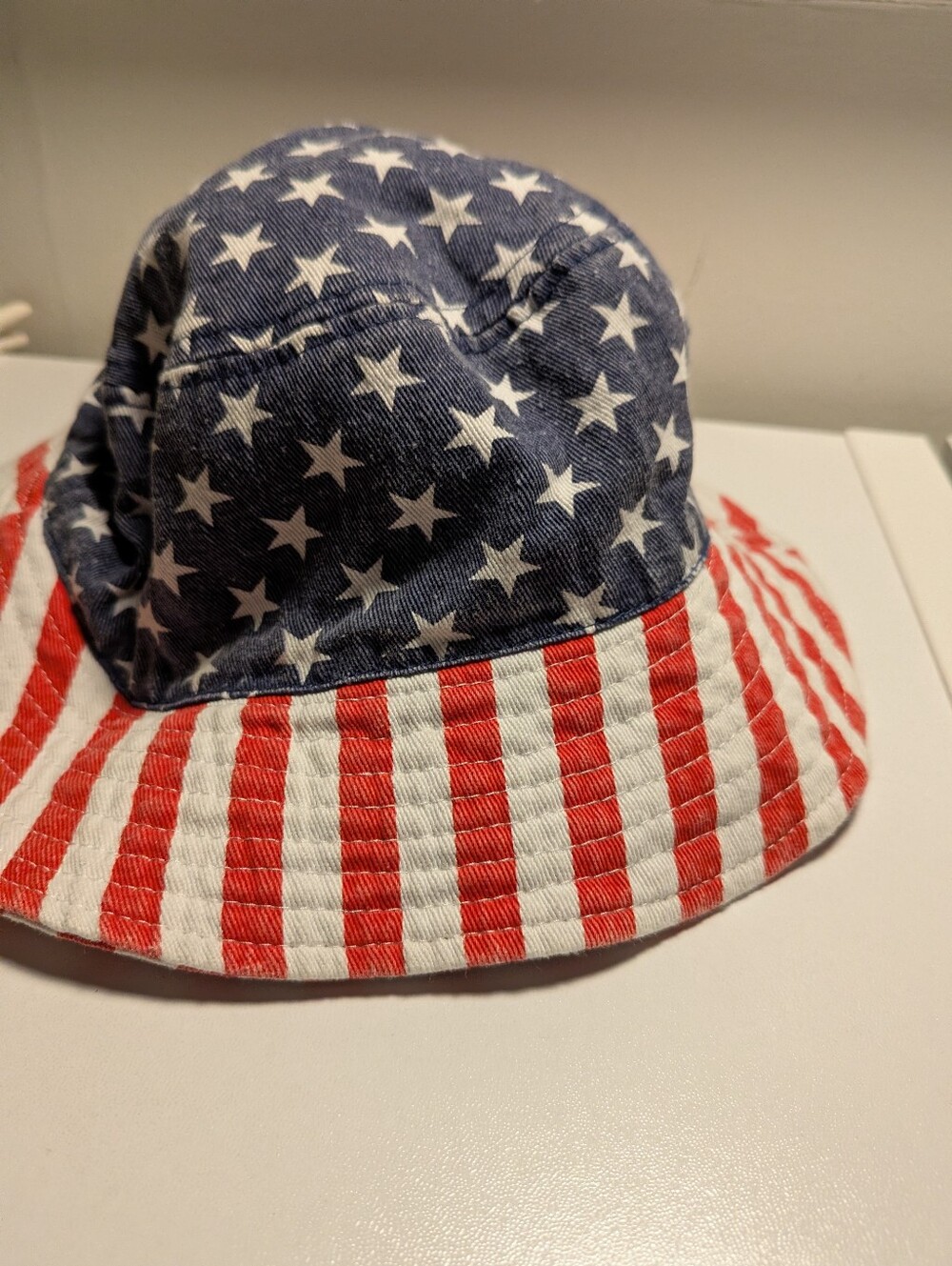 PANGEA OUTFITTERS Patriotic American Flag Stars & Stripes Bucket Hat